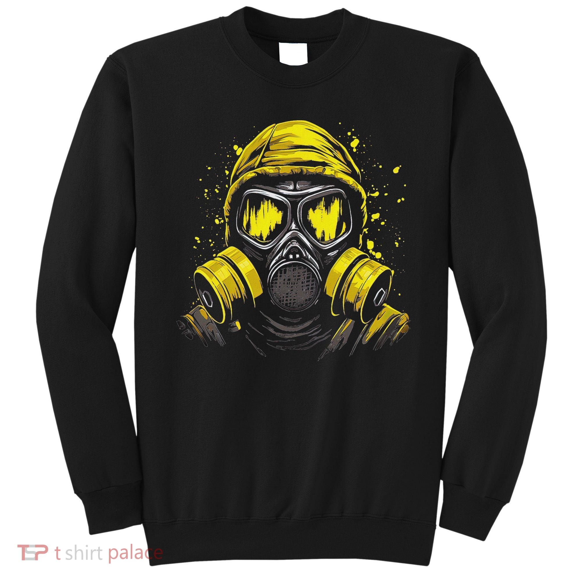Gas Mask Toxic Biohazard Sweatshirt