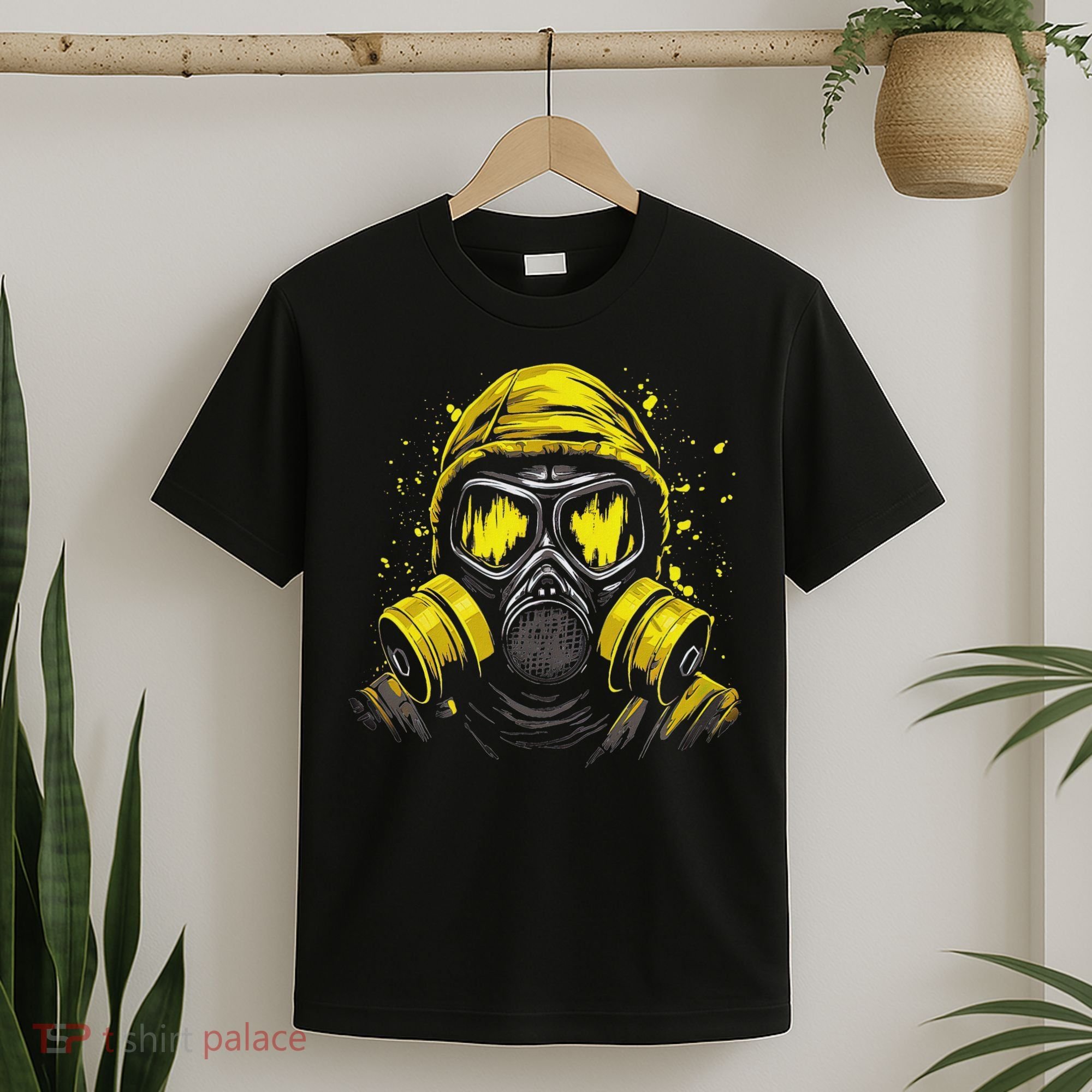 Gas Mask Toxic Biohazard T-Shirt