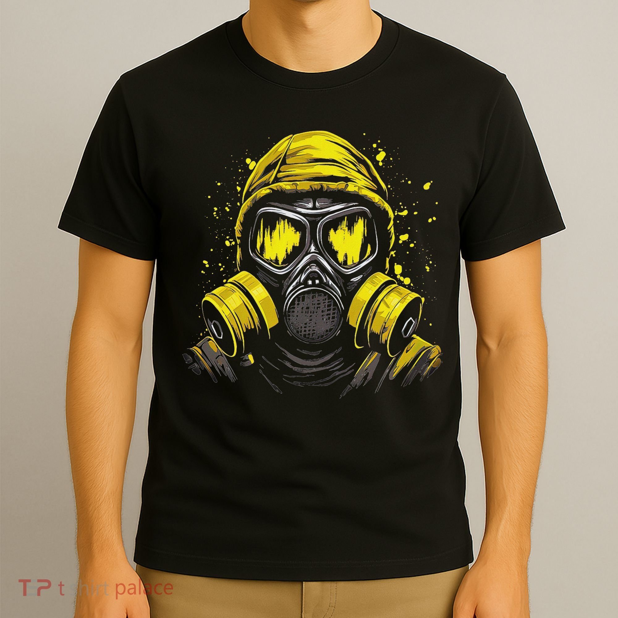 Gas Mask Toxic Biohazard T-Shirt