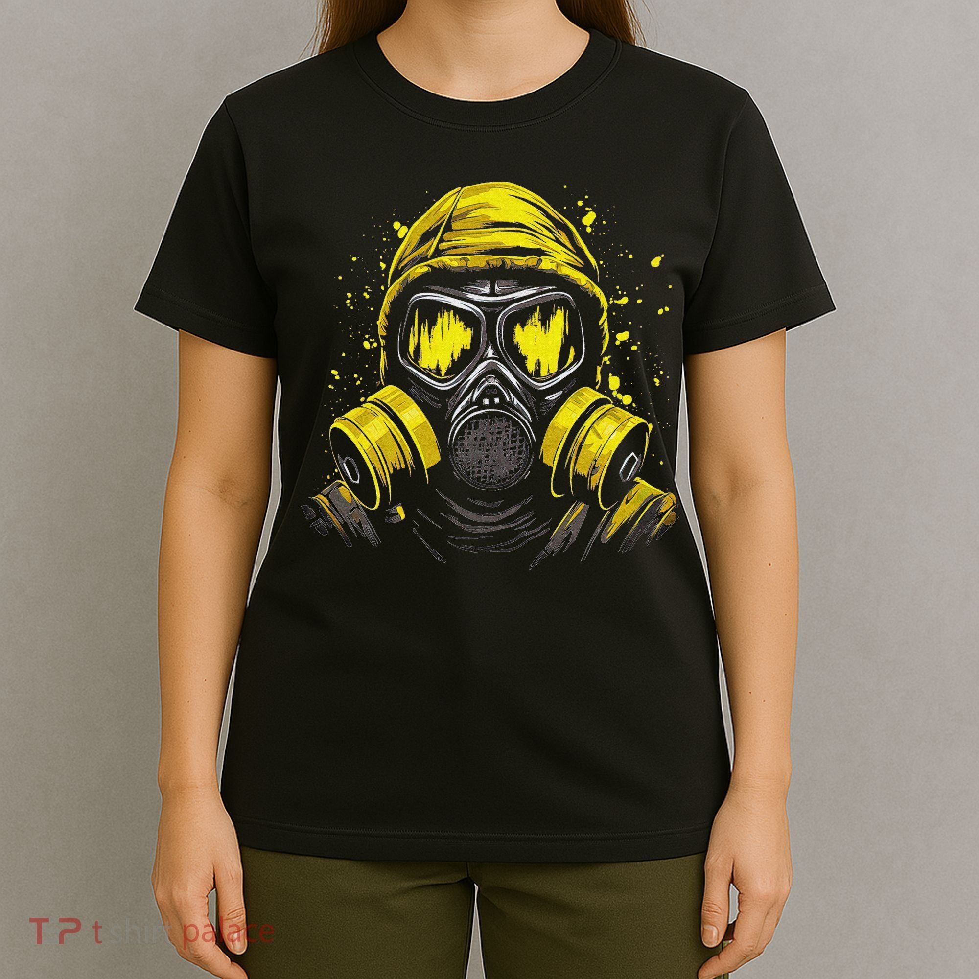 Gas Mask Toxic Biohazard T-Shirt