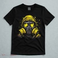 Gas Mask Toxic Biohazard T-Shirt thumb 5