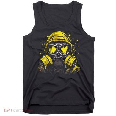 Gas Mask Toxic Biohazard Tank Top
