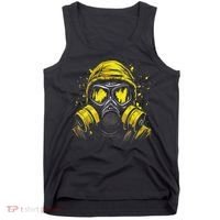 Gas Mask Toxic Biohazard Tank Top thumb 0