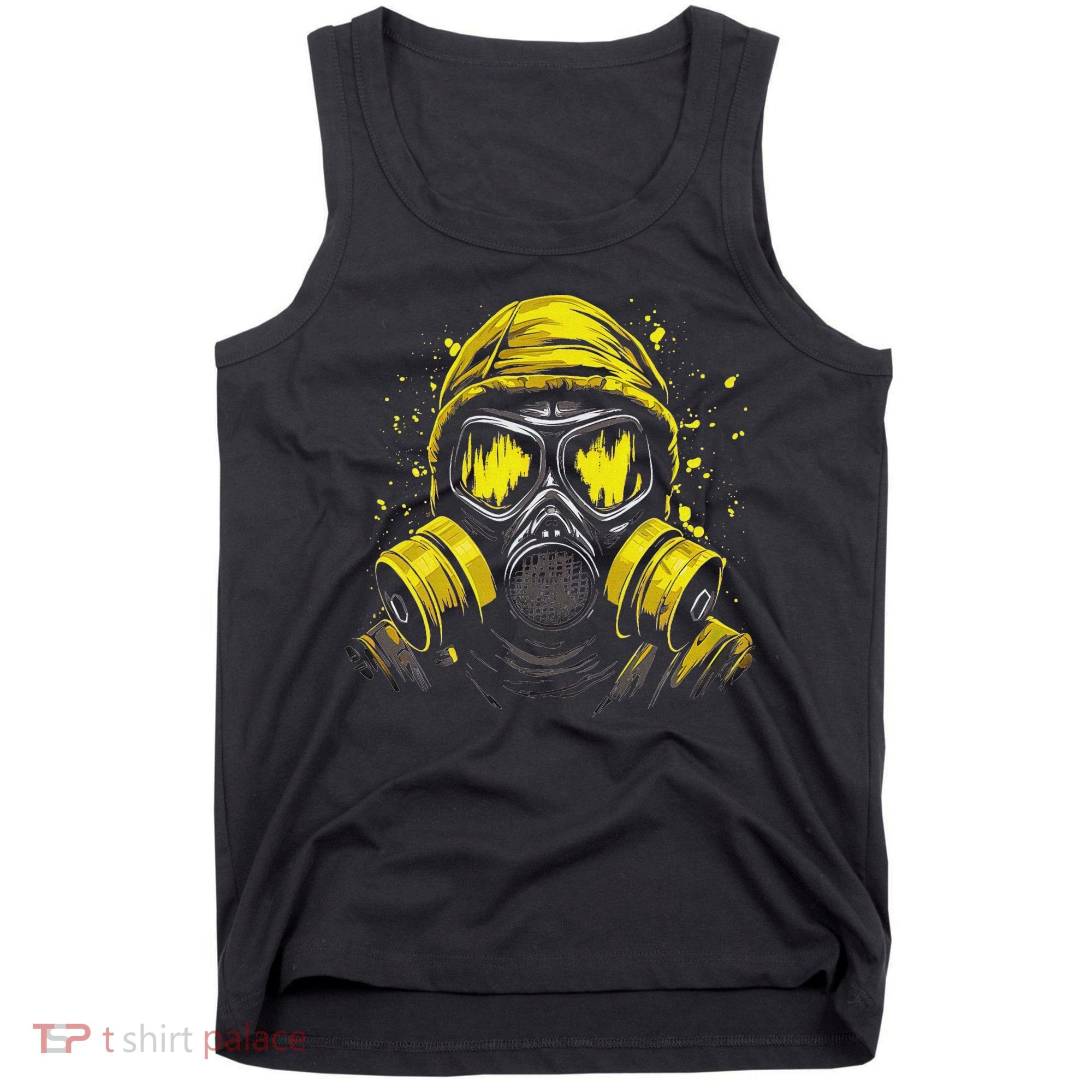 Gas Mask Toxic Biohazard Tank Top