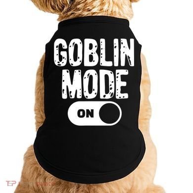 Goblin Mode Trend Goblincore Funny Doggie Tank