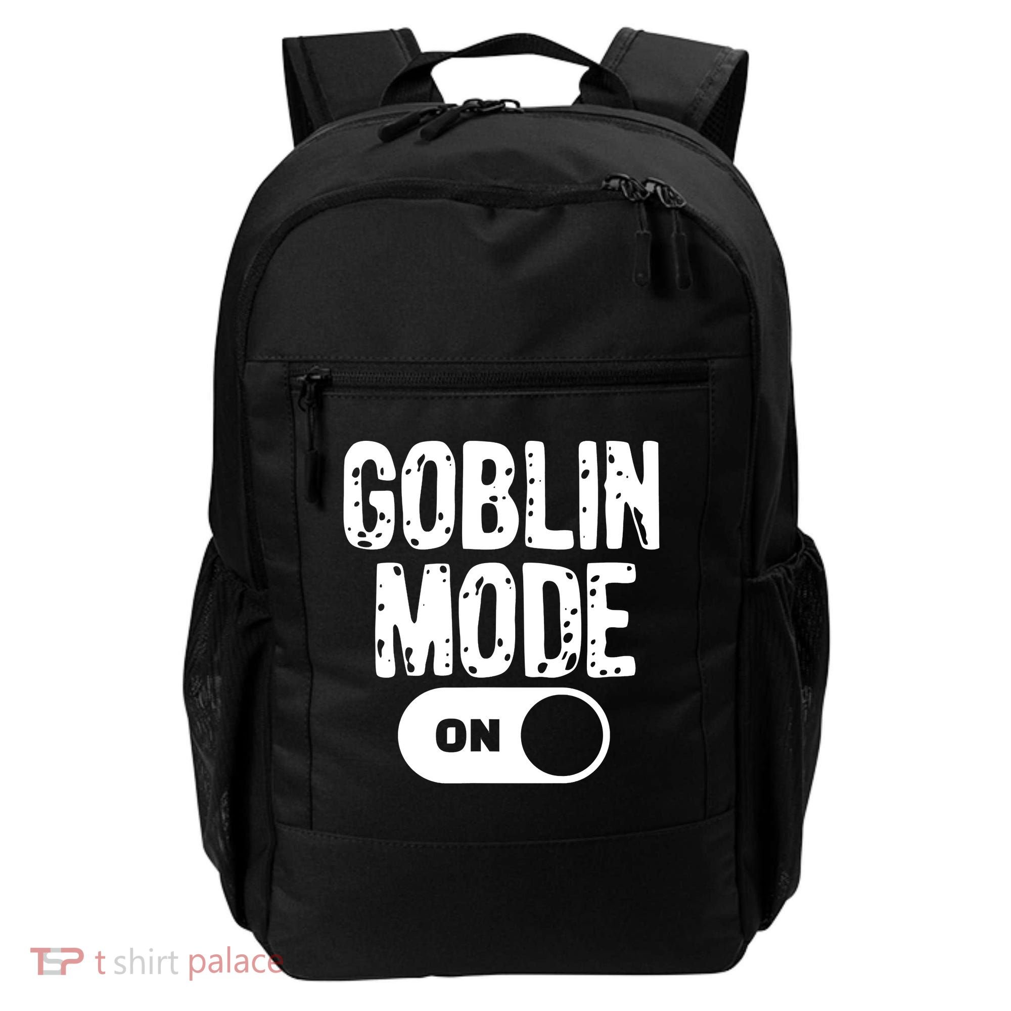 Goblin Mode Trend Goblincore Funny Backpack