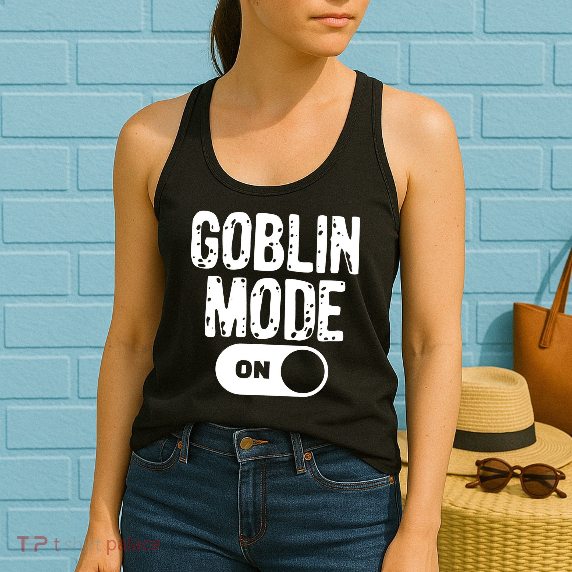 Goblin Mode Trend Goblincore Funny Women's Tank Top