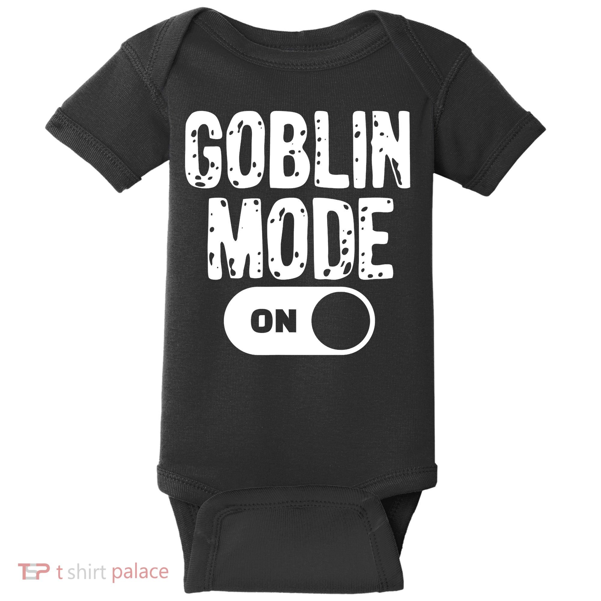 Goblin Mode Trend Goblincore Funny Baby Bodysuit