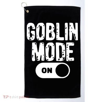 Goblin Mode Trend Goblincore Funny Golf Towel