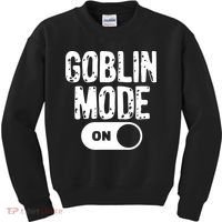 Goblin Mode Trend Goblincore Funny Kids Sweatshirt thumb 0
