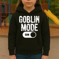 Goblin Mode Trend Goblincore Funny Kids Hoodie thumb 3