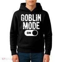 Goblin Mode Trend Goblincore Funny Kids Hoodie thumb 4