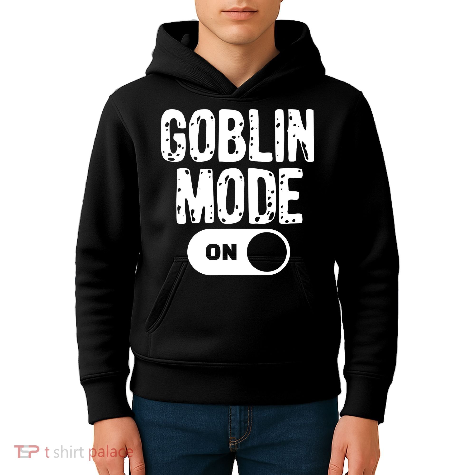 Goblin Mode Trend Goblincore Funny Kids Hoodie