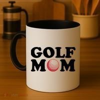 Golf Mom TShirtGolf Mom , Sunflower Shirt Carefree Coffee Mug thumb 4