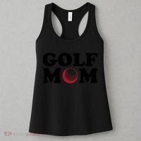Golf Mom TShirtGolf Mom , Sunflower Shirt Carefree Women's Tank Top thumb 3