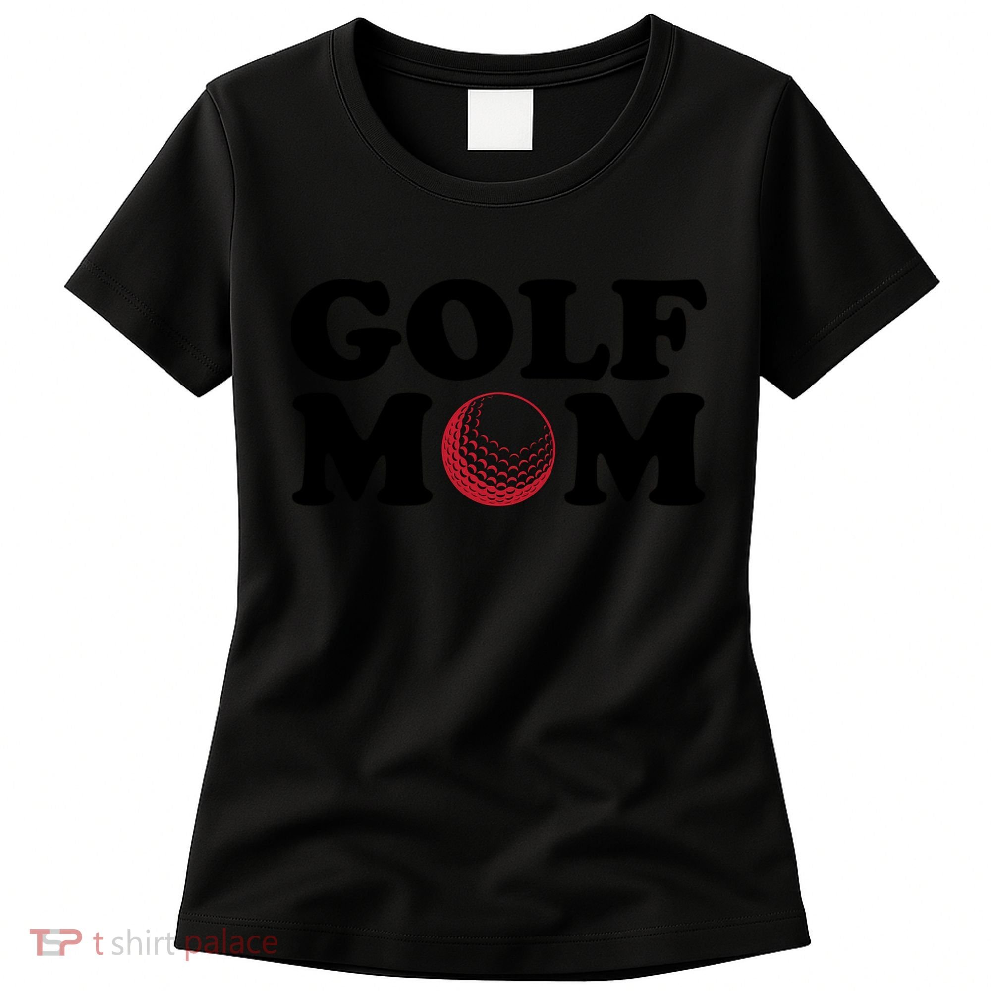 Golf Mom TShirtGolf Mom , Sunflower Shirt Carefree Women's T-Shirt