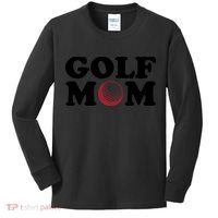 Golf Mom TShirtGolf Mom , Sunflower Shirt Carefree Kids Long Sleeve Shirt thumb 0