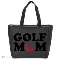 Golf Mom TShirtGolf Mom , Sunflower Shirt Carefree Tote Bag thumb 0
