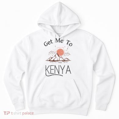 Get Me To Kenya Vintage Vacation Hoodie