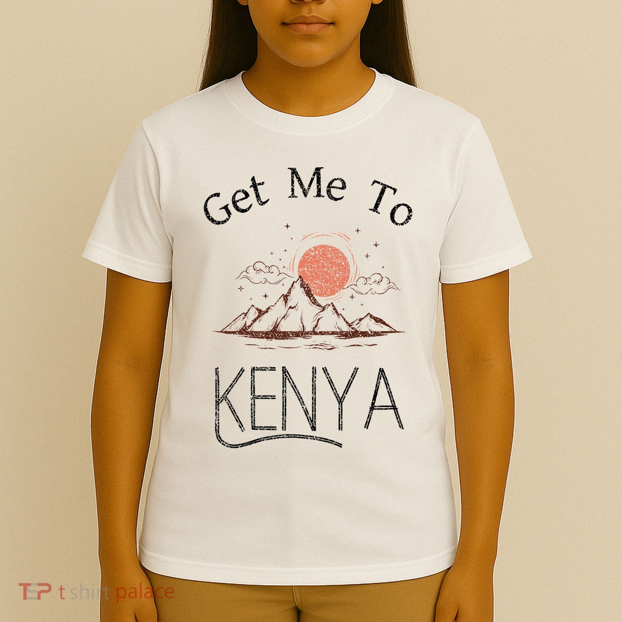 Get Me To Kenya Vintage Vacation T-Shirt