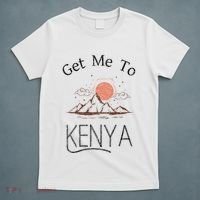 Get Me To Kenya Vintage Vacation T-Shirt thumb 5