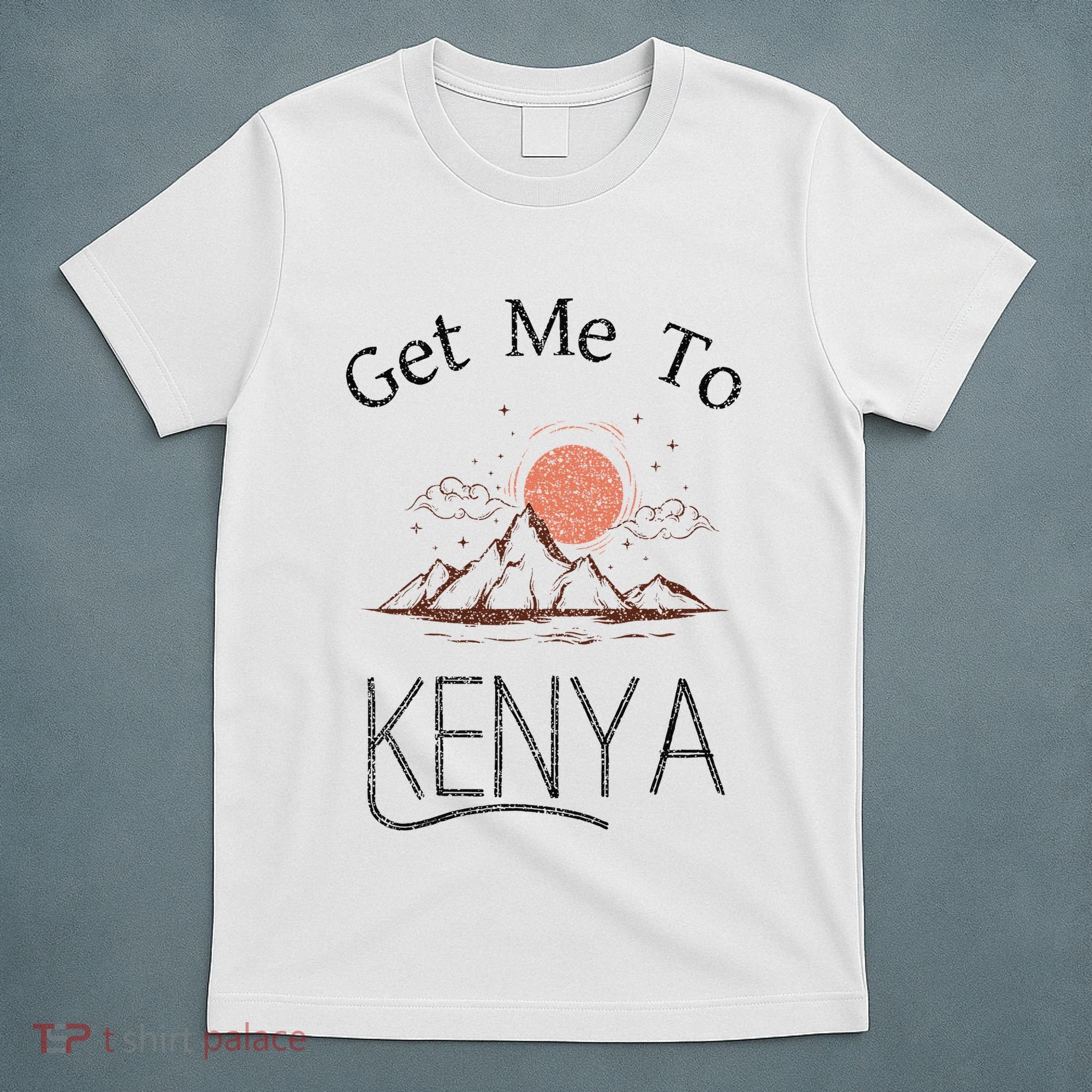 Get Me To Kenya Vintage Vacation T-Shirt