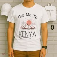 Get Me To Kenya Vintage Vacation T-Shirt thumb 6