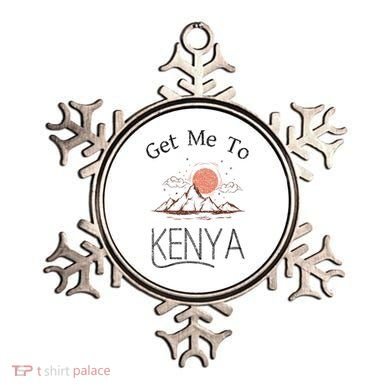 Get Me To Kenya Vintage Vacation Ornament