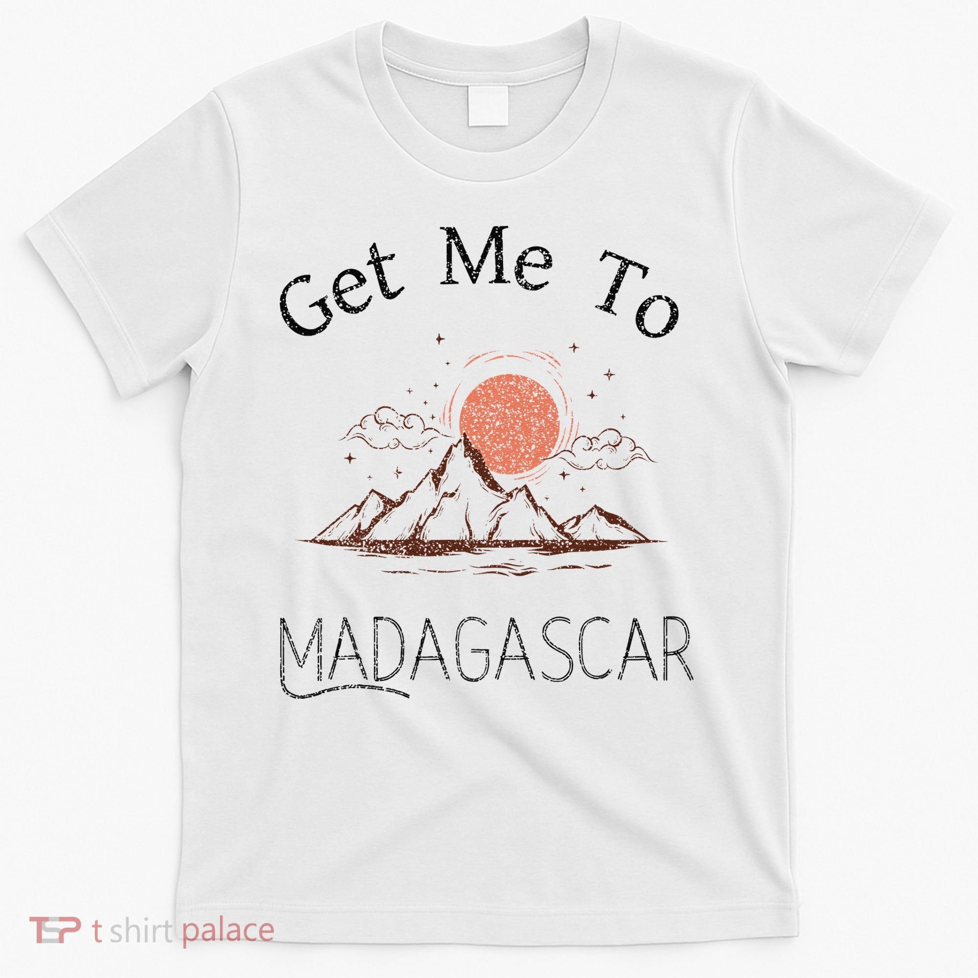 Get Me To Madagascar Vintage Vacation T-Shirt