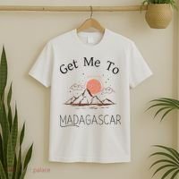 Get Me To Madagascar Vintage Vacation T-Shirt thumb 2