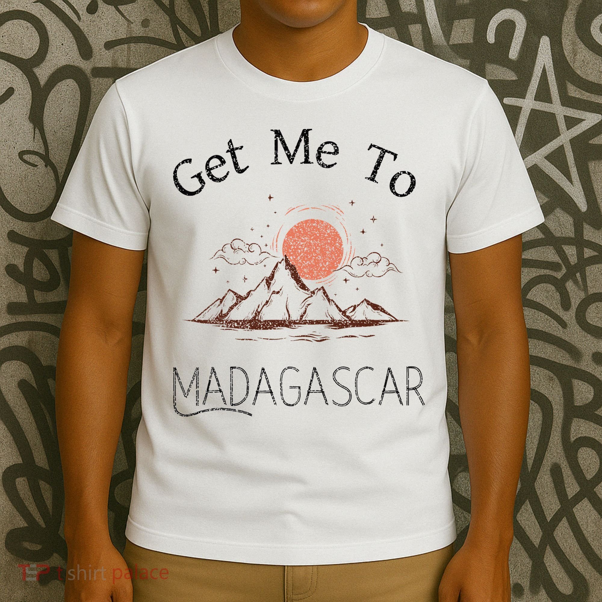 Get Me To Madagascar Vintage Vacation T-Shirt