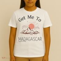 Get Me To Madagascar Vintage Vacation T-Shirt thumb 4