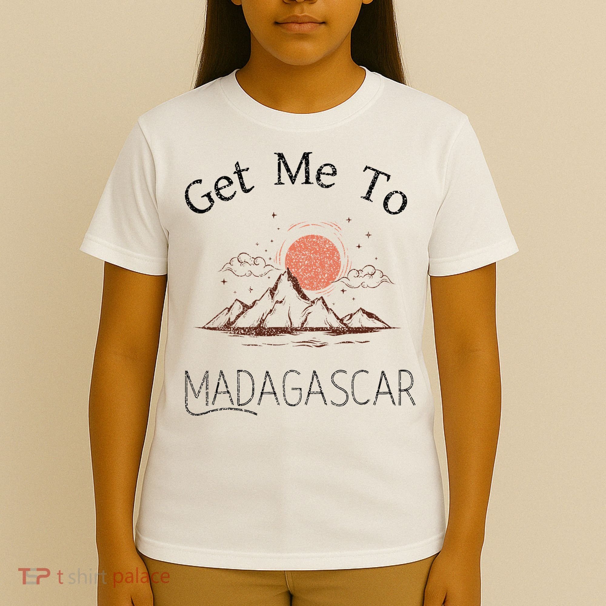 Get Me To Madagascar Vintage Vacation T-Shirt