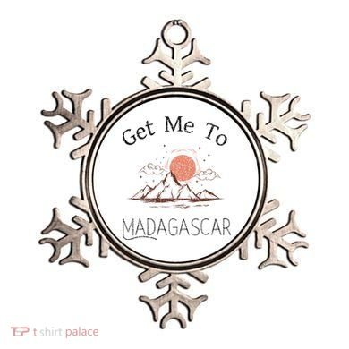 Get Me To Madagascar Vintage Vacation Ornament