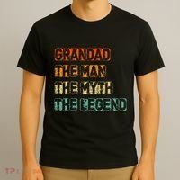 Grandad Man The Myth Legend father's day T-Shirt thumb 3