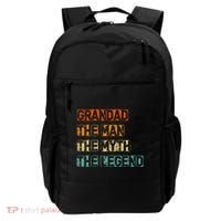 Grandad Man The Myth Legend father's day Backpack thumb 0