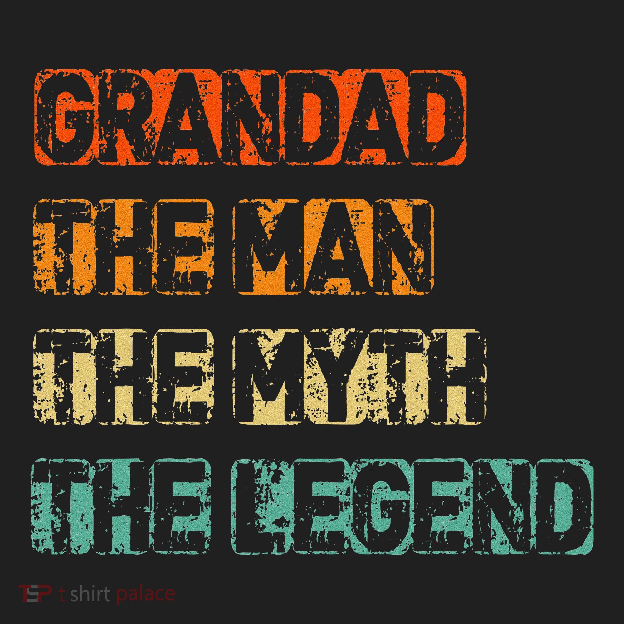 Grandad Man The Myth Legend father's day Beanie
