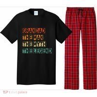 Grandad Man The Myth Legend father's day Pajama Set thumb 0