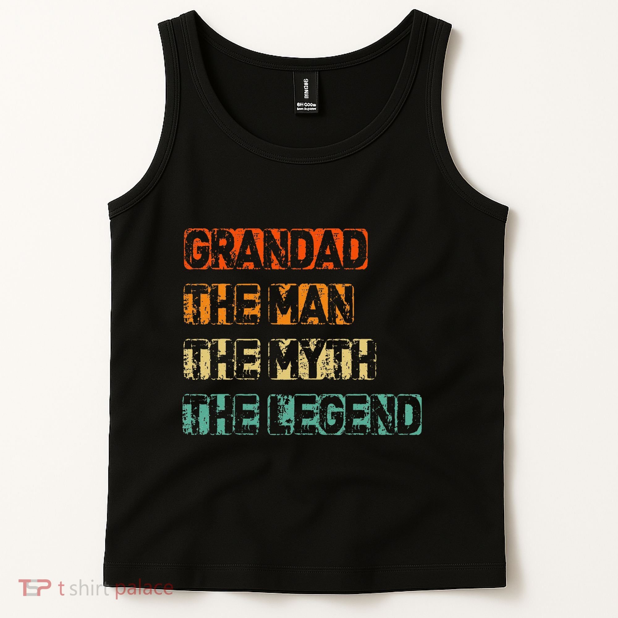Grandad Man The Myth Legend father's day Tank Top