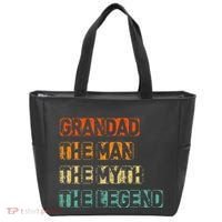 Grandad Man The Myth Legend father's day Tote Bag thumb 0