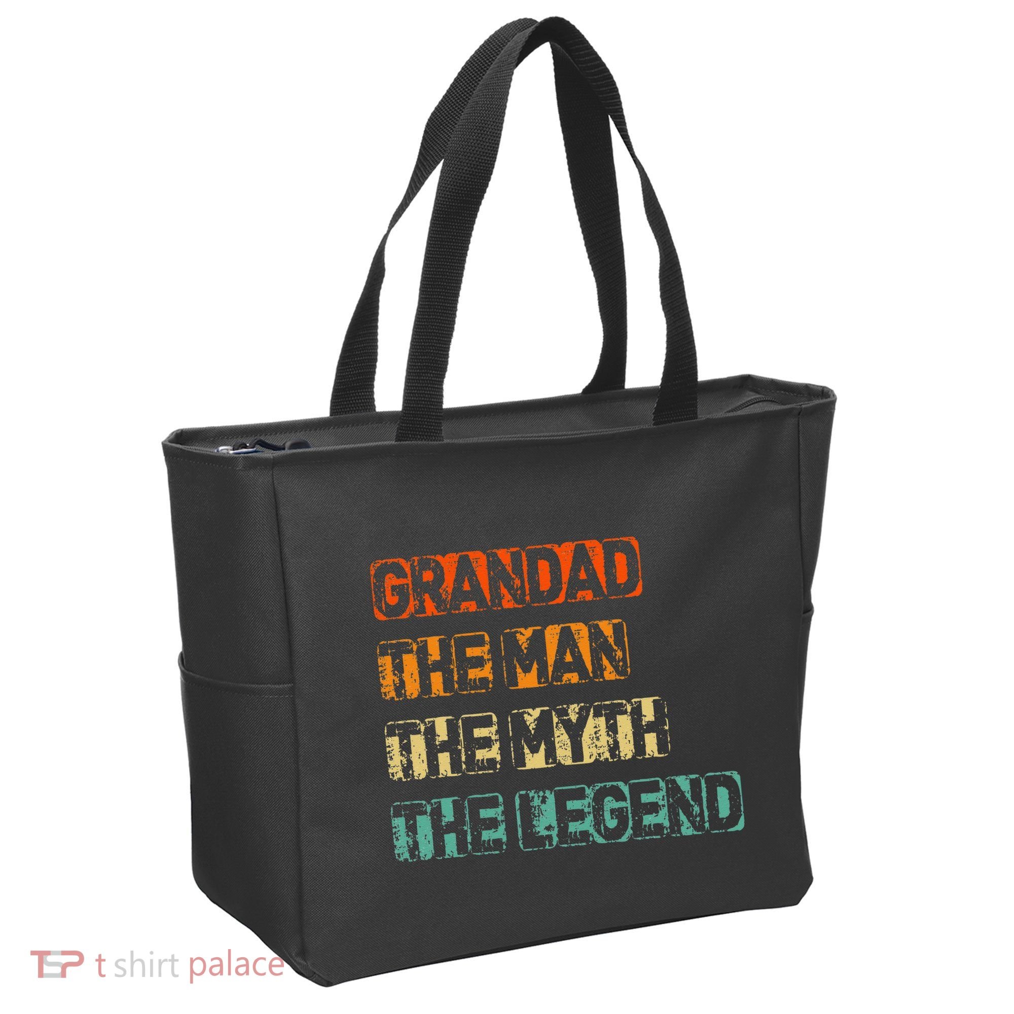 Grandad Man The Myth Legend father's day Tote Bag