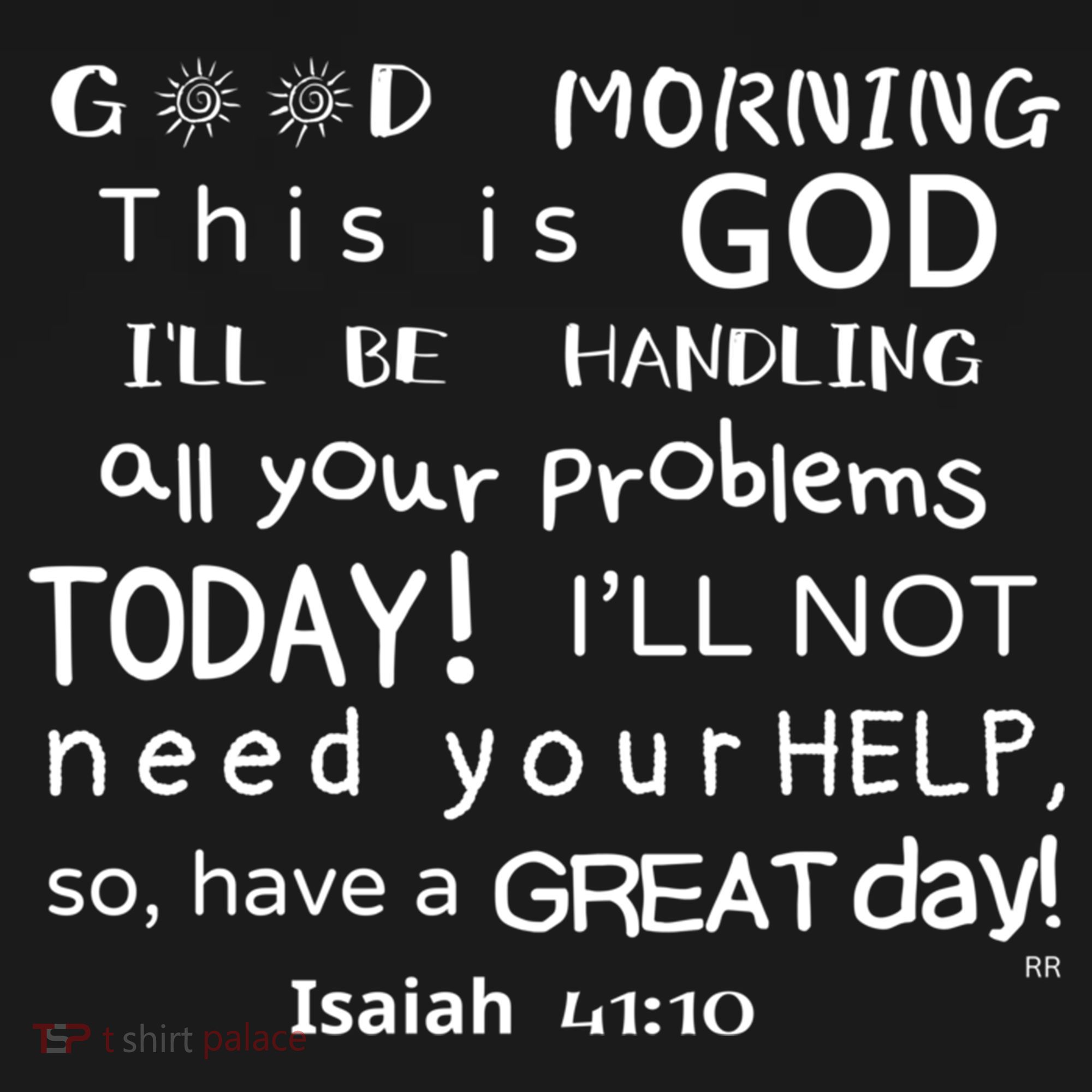 Good Morning This Is God I Will Be Handling Your Problems Meaningful Gift Pajama Set