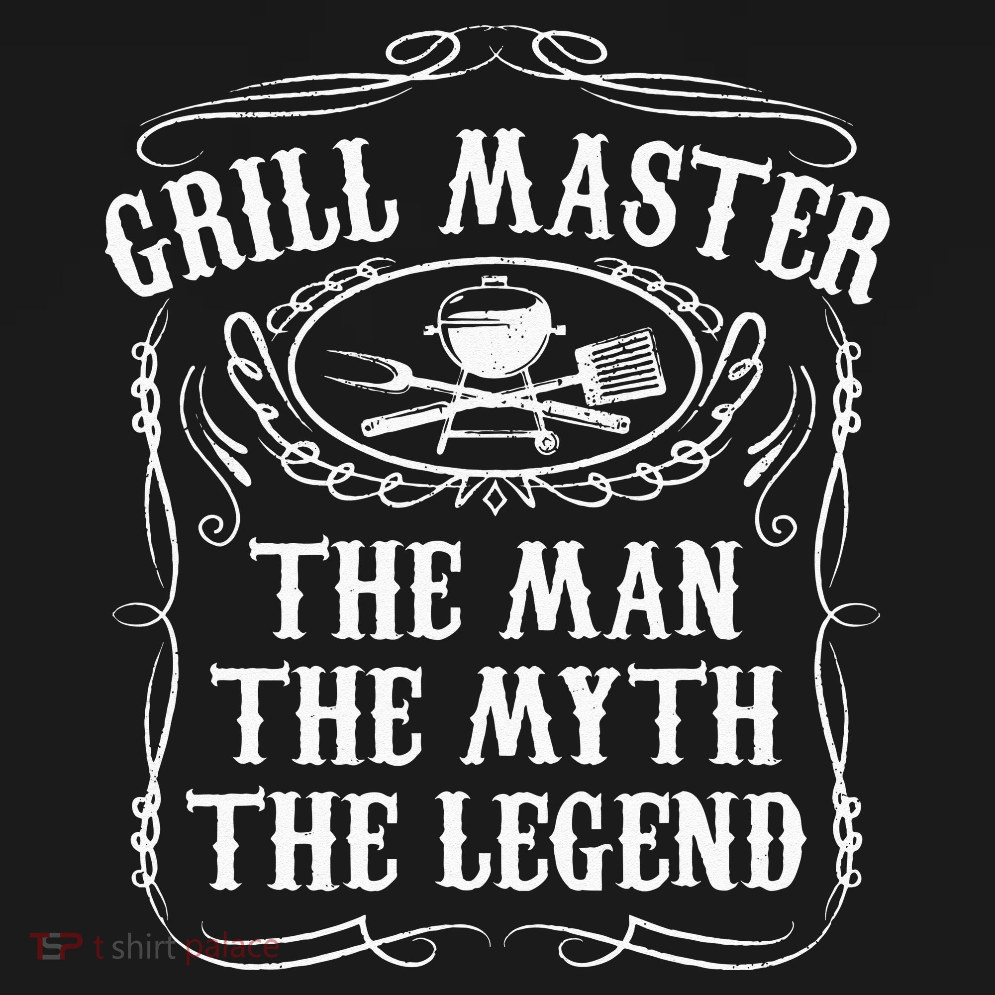 Grill Master The Man The Myth Legend Funny BBQ Smoker Gift Women's Hoodie