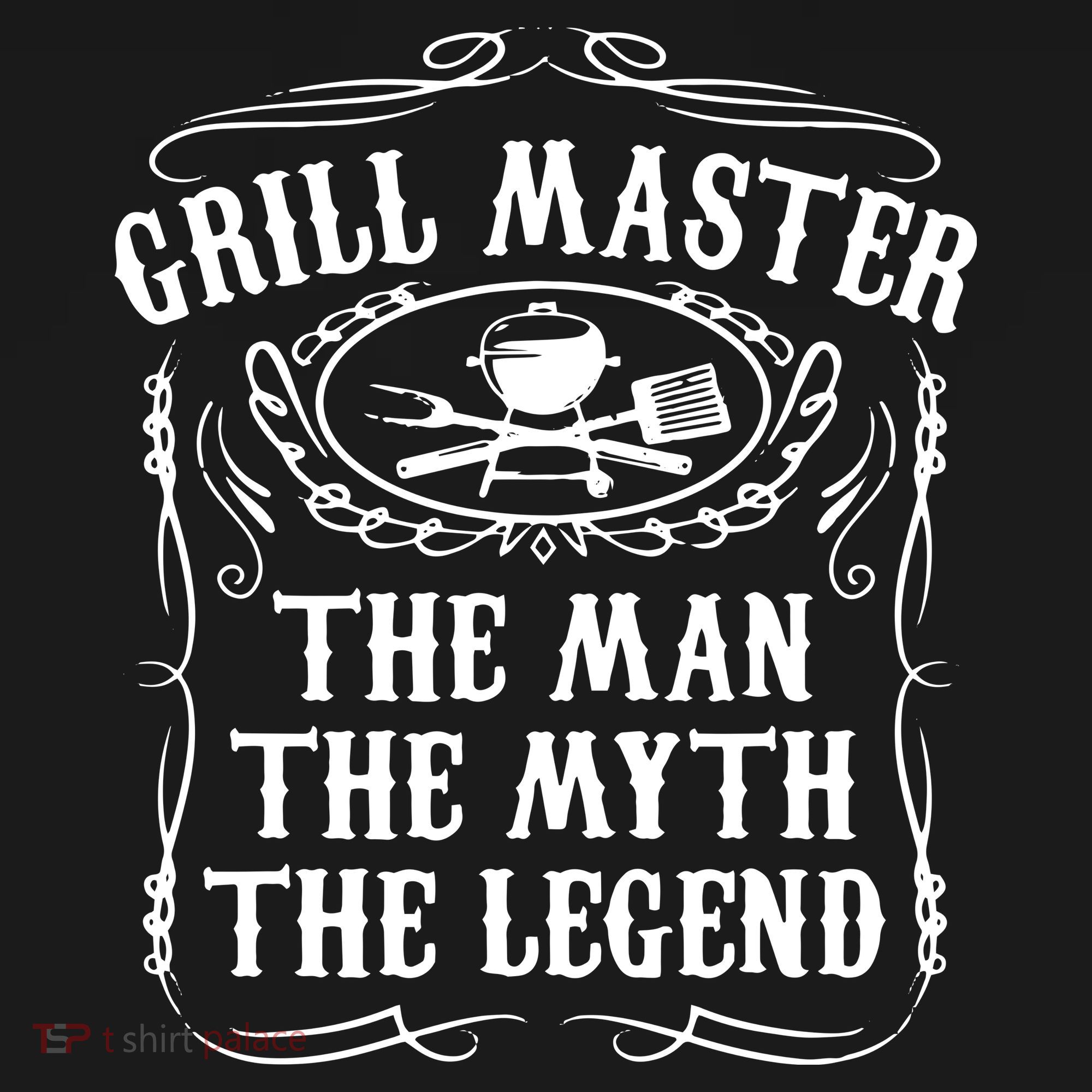 Grill Master The Man The Myth Legend Funny BBQ Smoker Women's Hoodie
