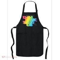 George Michael Tonight The Music Retro Rainbow Apron thumb 0