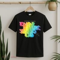 George Michael Tonight The Music Retro Rainbow T-Shirt thumb 2