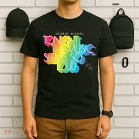 George Michael Tonight The Music Retro Rainbow T-Shirt thumb 6