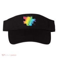 George Michael Tonight The Music Retro Rainbow Visor thumb 0