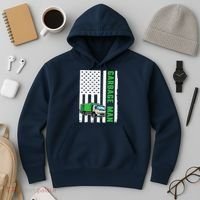 Garbage Man US Flag Garbage Truck Hoodie thumb 3