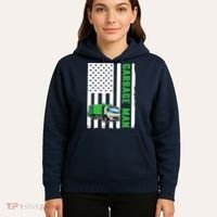 Garbage Man US Flag Garbage Truck Hoodie thumb 5